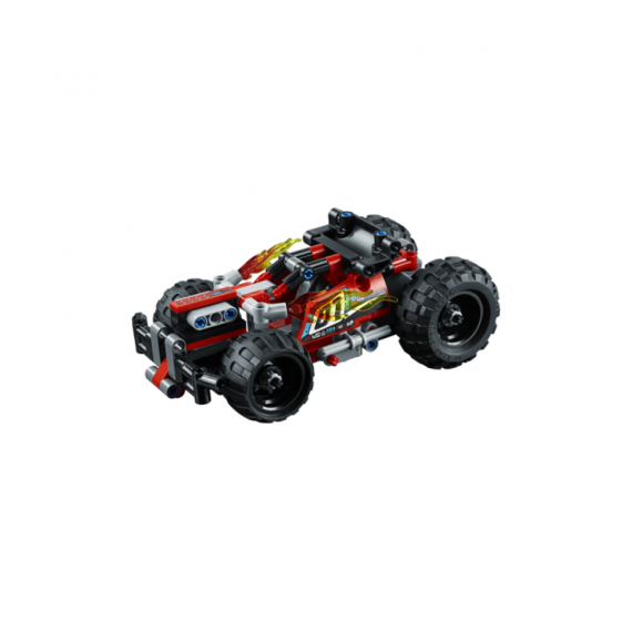 Photo Coche de carreras rojo lego technic