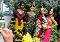 Moda flamenca con un toque de color Africano