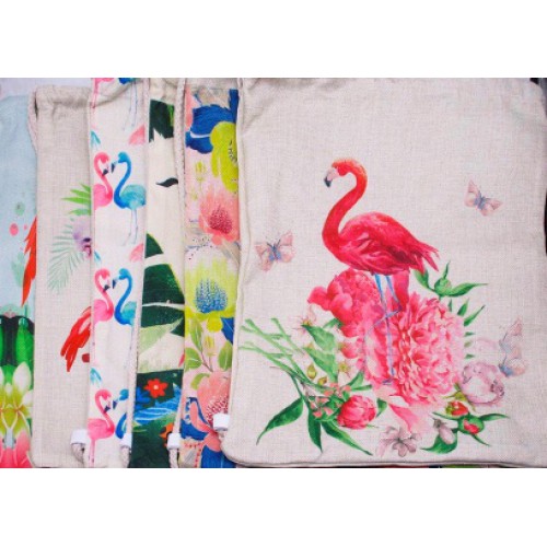 Foto Bolsa para zapatos de tela Flamingo 569