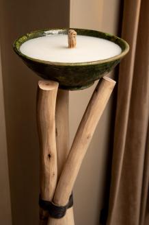 Vela de Suelo Alta « Luz del Bosque »