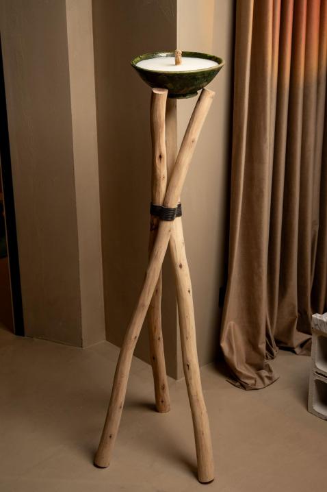 Foto Vela de Suelo Alta « Luz del Bosque »