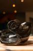 Foto Gran Plato-Escultura « Noir Wave »