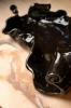 Foto Gran Plato-Escultura « Noir Wave »