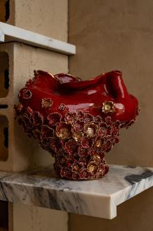 El jarrón « Heart of Fire »