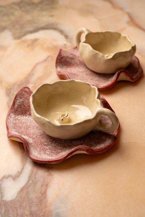 Foto Set de taza y plato para espresso «Whisper Cup»