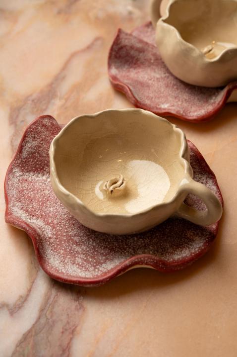 Foto Set de taza y plato para espresso «Whisper Cup»