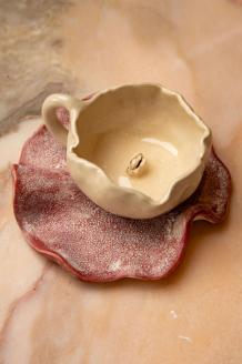 Set de taza y plato para espresso «Whisper Cup»