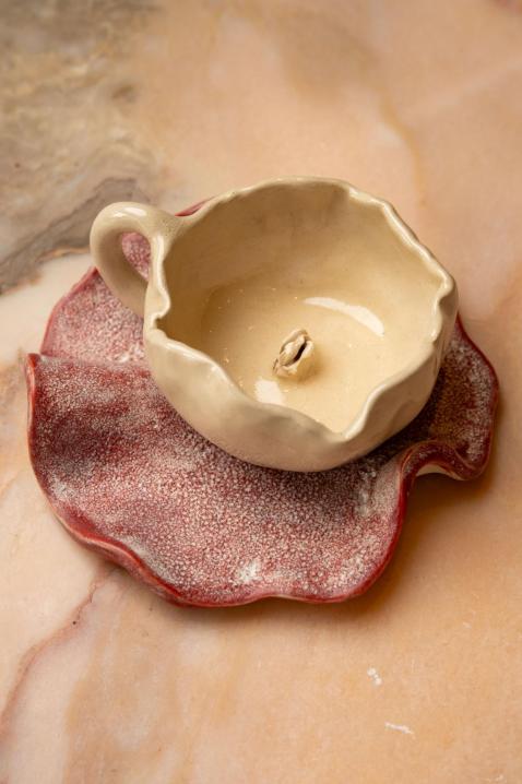 Foto Set de taza y plato para espresso «Whisper Cup»