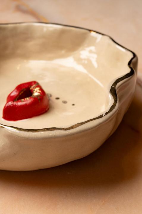 Foto Plato cerámico «GoldKiss»