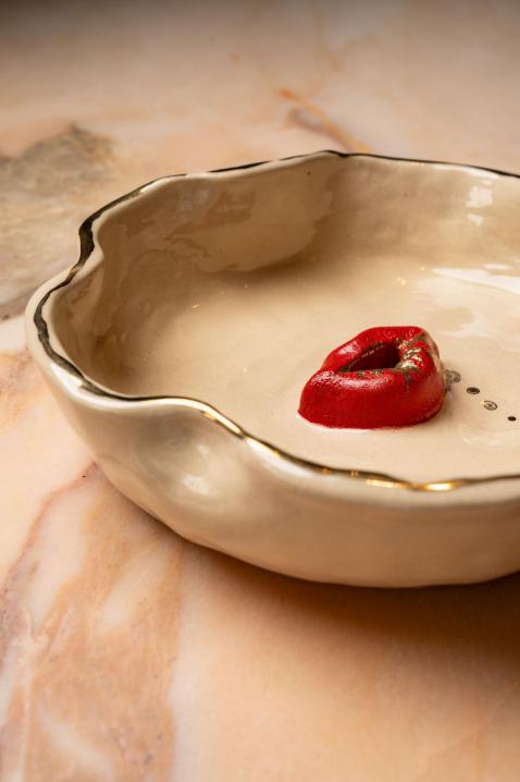 Foto Plato cerámico «GoldKiss»