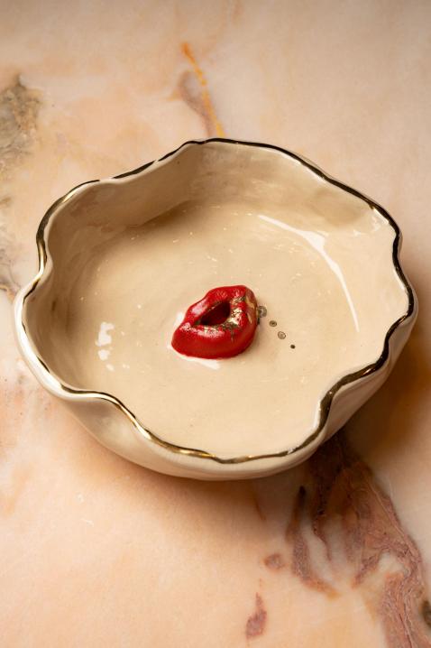 Foto Plato cerámico «GoldKiss»