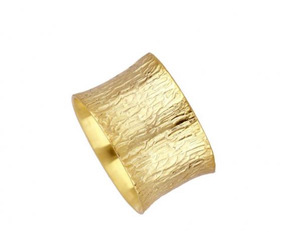 Foto Anillo llamativo ancho Oro