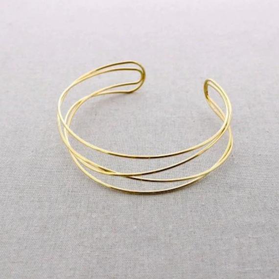 Foto Choker rígido dorado