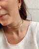 Foto Choker rígido dorado