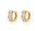 Pendientes de aros Oro Blanco