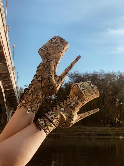 Foto Botas Heaven C-193 amarillas