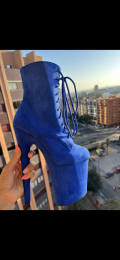 Botas Heaven C-197BLUE azules