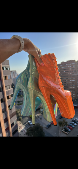 Foto Botas Heaven C-404 neon