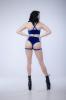 Foto Conjunto de terciopelo azul