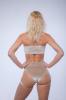 Foto Conjunto de terciopelo beige