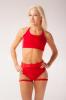 Foto Conjunto de terciopelo rojo