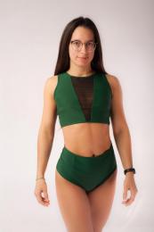 El conjunto Monica verde botella