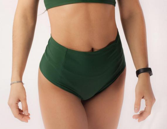 Foto El conjunto Monica verde botella