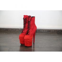 Los protectores para zapatos rojos