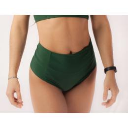 Pantalones cortos brasileña verde botella