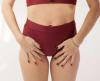 Foto Pantalones cortos de pole dance vino