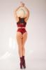 Foto Pantalones cortos de pole dance vino