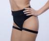 Foto Pantalones cortos de terciopelo negros