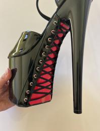 Sandalias con cordones Heaven E-108 negro