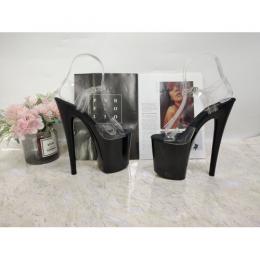 Sandalias negras Heaven E-055