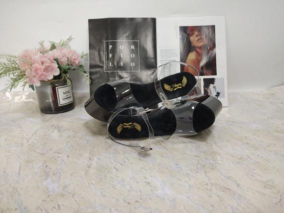 Foto Sandalias negras Heaven E-055