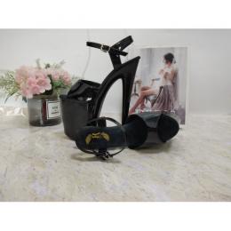 Sandalias negras Heaven E-056BL