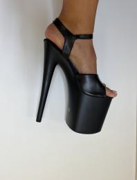 Sandalias negras Heaven E-056M