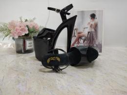 Sandalias negras Heaven G-004