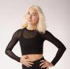 Foto Top Rashguard transparente negro