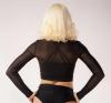 Foto Top Rashguard transparente negro