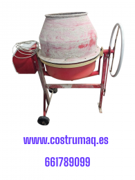 ALQUILER DE HORMIGONERA 120 LITROS