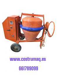 ALQUILER DE HORMIGONERA MZ IMER PROFESIONAL 200 LITROS