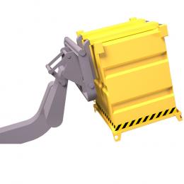 Contenedor apilable VTR-750 para rotador de carretilla elevadora