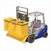 Foto Contenedor con fondo abatible ECO 1000 kg - 500 L