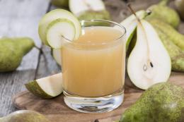 Concentrated clarified pear