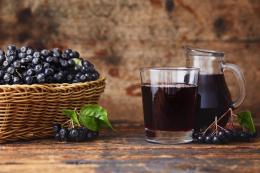 Jugo concentrado de chokeberry