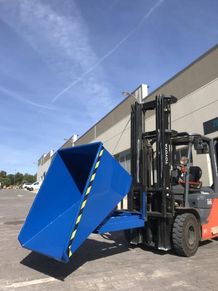 Foto Tolva autobasculante AMC-600 ECO para carretilla elevadora