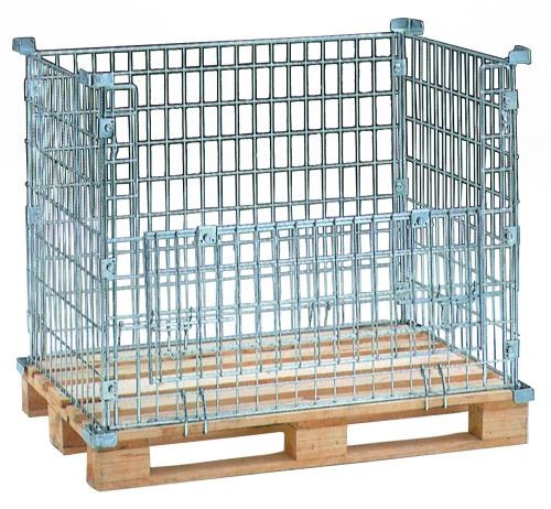 Foto Cestón plegable palet Alto 1.020 mm