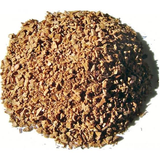 Foto Cáscara triturada.