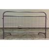 Foto Valla Inclinada Ø40 2x1,2m 2 pies Malla 100x50 mm Doble Travesero Galvanizada